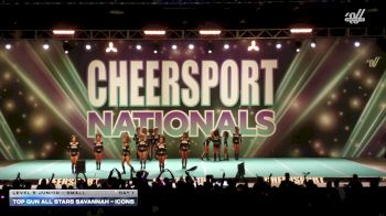 Top Gun All Stars Savannah - Icons [2026 L5 Junior - Small Day 1] 2026 CHEERSPORT National All Star Cheerleading Championship
