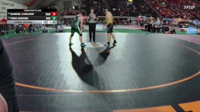 3A 285 lbs Cons. Round 1 - Treg Dimond, Hansen vs Samuel Carlson, Wendell