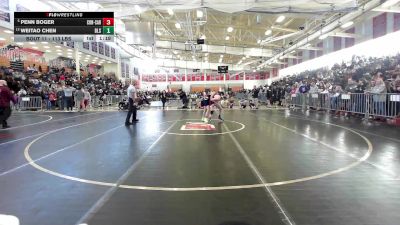 113 lbs Round Of 16 - Penn Boger, Concord-Carlisle vs Weitao Chen, Boston Latin