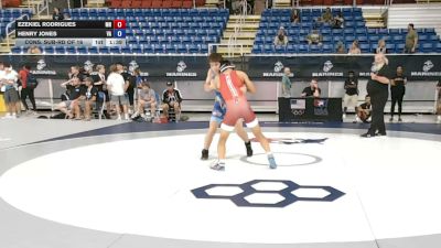 132 lbs Cons. Sub-rd Of 16 - Ezekiel Rodrigues, Minnesota vs Henry Jones, Virginia