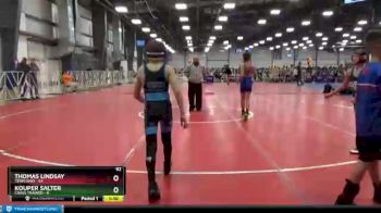 92 lbs Round 5 - Tommy Rowlands, Team Ohio vs Dax Steinbach, Crass Trained