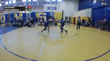 165 lbs 1st Place Match - Dylan Pasick, Charlotte Hs vs Ethan Landreville, Newsome