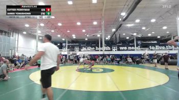 110 lbs 3rd Place - Cutter Perryman, Keystone Krush - MS vs James Yonushonis, Shore Thing WC - MS