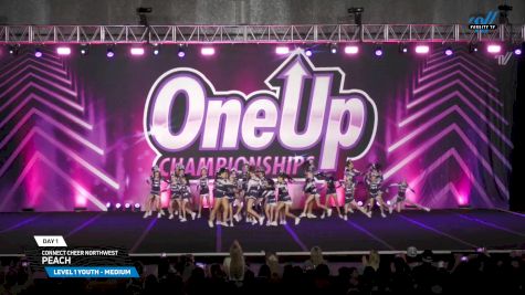 Connect Cheer Northwest - Peach [2025 L1 Youth - Medium Day 1] 2025 One Up Bellevue Nationals