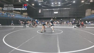 131 lbs Semifinal - Danica Dautel, Friends University vs Bella Downing, Ottawa University