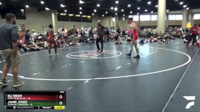 175 lbs Round 3 (6 Team) - Eli Rider, West Georgia WC vs Jamir Jones, Alabama Takedown