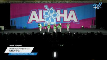 Woodmen Power Cheer - Chopper [2025 L1 Traditional Rec - 8Y (NON) 03/09/2025] 2025 Aloha Indy Showdown