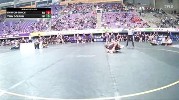 141 lbs Round 1 (16 Team) - Troy Dolphin, Wisconsin-Parkside vs Khyvon Grace, West Liberty