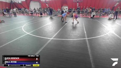 138 lbs Cons. Semi - McKenzie Tollefson, IA vs Rochelle Ross, OH