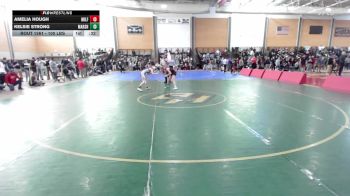 100 lbs Consolation - Amelia Hough, Milford vs Kelsie Strong, Marshwood