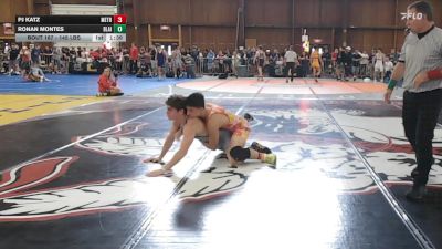 145 lbs Rr Rnd 2 - Pj Katz, Metrowest United vs Ronan Montes, Blair Academy