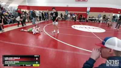 57-60 lbs Round 4 - Leeland Meikle, Fort Lupton WC vs Stetson Smith, Junior Bulldogs