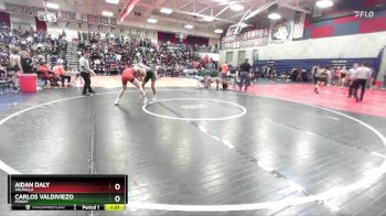 138 lbs Champ. Round 2 - Aidan Daly, Valhalla vs Carlos Valdiviezo, Poway