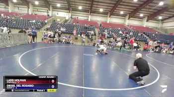 120 lbs Champ Round 1 (16 Team) - Ladd Holman, Utah Gold vs Diesel Del Rosario, Hawaii 2