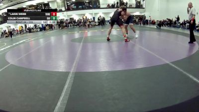 174 lbs Champ. Round 1 - Colin Campbell, Davenport vs Lakin Webb, Trine