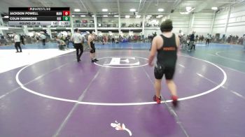132 lbs Cons. Round 5 - Oliver Conrad, AVL1 vs Colton Schoolcraft, BEA2