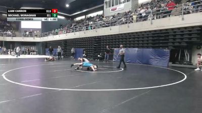 100 lbs Consolation - Liam Cannon, Wilmington vs Michael Monaghan, Belleville