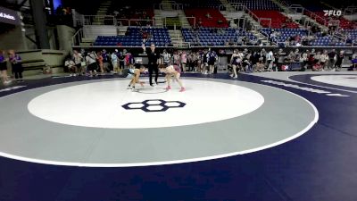 110 lbs Champ. Rd Of 32 - Trinity Moore, PA vs Kayla Batres, CT