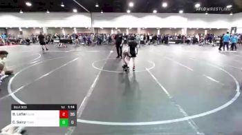 72 lbs Rr Rnd 3 - Brandon Lefler, Olympia National vs Caio Sainz, Team Alpha Miami