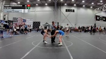 120 lbs Round 1 (4 Team) - Robert Hambardzubian, New England Gold vs Eli Meyer, Prestige Worldwide