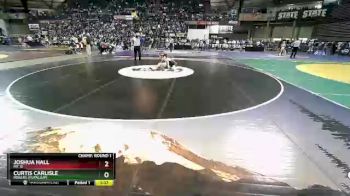 4 lbs Champ. Round 1 - Curtis Carlisle, Rogers (Puyallup) vs Joshua Hall, Mt. Si