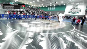 138 lbs Cons. Semi - Aiden Mckibben, Redlands East Valley vs Carlos Quezada, Corona Senior