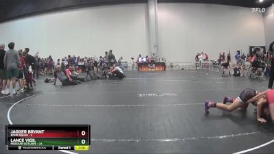 84 lbs Round 4 (10 Team) - Jagger Bryant, Bomb Squad vs Lance Vigil, Missouri Outlaws