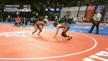 138 Class 3 lbs Cons. Round 2 - Dominick Paige, Van Horn vs Robinson Yoshino, McDonald County