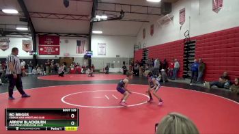 Cons. Semi - Arrow Blackburn, Champions Wrestling Club vs Bo Briggs, Keokuk Kids Wrestling Club