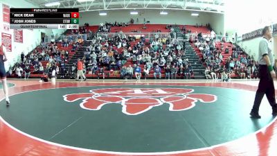 285 lbs Quarterfinal - Nick Dean, Wadsworth vs Josh Jones, Stow-Munroe Falls