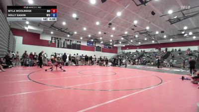 110 lbs Round 4 (12 Team) - Myla Woolridge, Missouri Impact vs Holly Eason, WTC