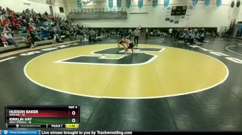 120 lbs Placement - Kirklin Hay, Rock Springs vs Hudson Baker, Rawlins