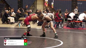 125 lbs Consolation - Diego Sotelo, Harvard vs Mike Joyce, Brown