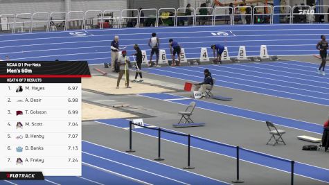 Men's 60m, Prelims 7
