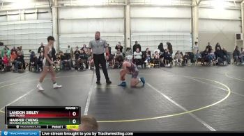 130/140 Round 1 - Harper Cheng, Michigan Grappler RTC vs Landon Sibley, Unattached