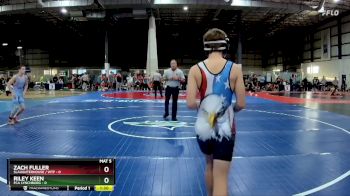 106 lbs Round 1 (4 Team) - Riley Keen, FCA LYNCHBURG vs Zach Fuller, SLAUGHTERHOUSE / WTF