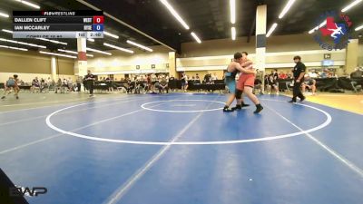285 lbs Consi Of 16 #2 - Dallen Clift, West Texas Grapplers Wrestling Club vs Ian McCarley, Ryse Wrestling Club