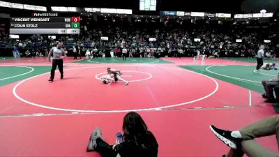 78 lbs Cons. Round 4 - Vincent Weingart, WSW1 vs Colin Stolz, Unattached