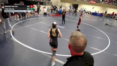 Girls K-8 - 92 Brooklyn Poncelet, Chatfield-Girls vs Rhilynn Tolzman, New Prague-Girls