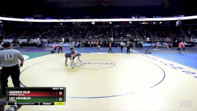 I-172 lbs Semifinal - Leo Venables, Carmel vs Andrew Filip, Minisink Valley