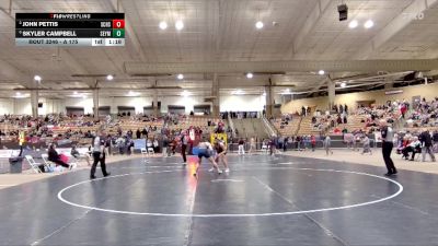 A 175 lbs Semifinal - Skyler Campbell, Seymour High School vs John Pettis, Station Camp High School