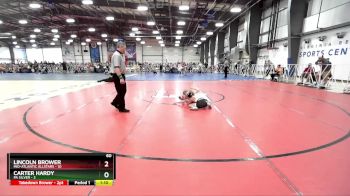 60 lbs Rd# 6- 9:00am Saturday Final Pool - Lincoln Brower, Mid-Atlantic AllStars vs Carter Hardy, PA Silver