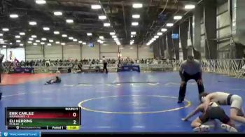 84 lbs Round 5 (6 Team) - Erik Carlile, Nauman Red vs Eli Herring, PA Blue