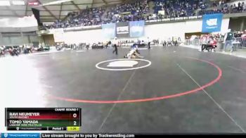 1 lbs Champ. Round 1 - Ravi Neumeyer, South Whidbey vs Tomio Yamada, Lakeside (Nine Mile Falls)