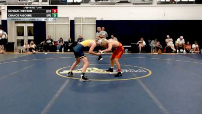 122 lbs Rr Rnd 5 - Michael Pierson, Smyrna WC - HSBNFC vs Chance Falcone, Upper Merion - HSBNFC