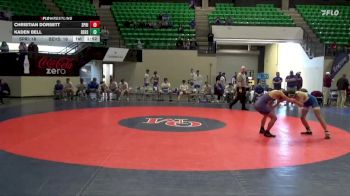 134 lbs Semifinals (8 Team) - Kaden Bell, Beauregard HS vs Christian Dorsett, Springville