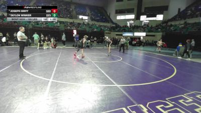 106 lbs Semifinal - Joseph Britt, Carolina Forest vs Taylon Winker, Catawba Ridge