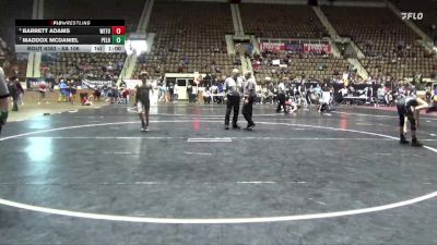 6A 106 lbs Cons. Semi - Maddox Mcdaniel, Pelham vs Barrett Adams, Wetumpka