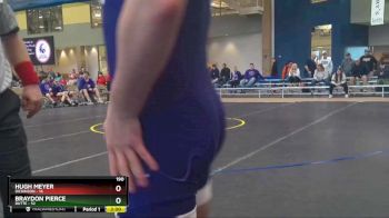 190 lbs Braydon Pierce, Butte vs Hugh Meyer, Dickinson