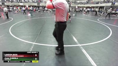 65 lbs Cons. Round 3 - Landon Skog, Sarbacker Wrestling Academy vs Evan Suberla, Wisconsin